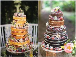 Rustic Berry Wedding Cake Inspirations for Your Big Day