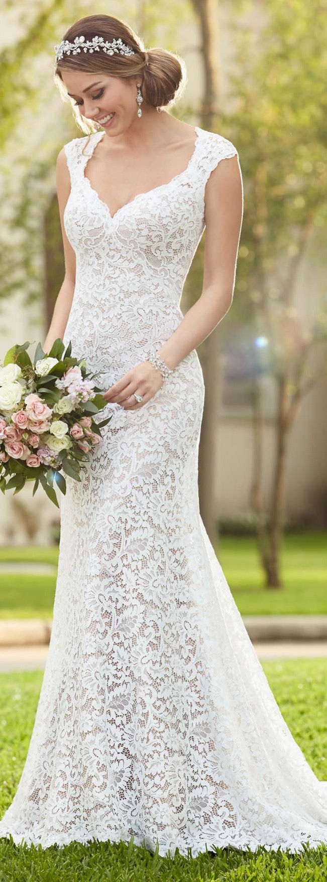 33 Beautiful Lace Wedding Dresses You Will Love - Mrs to Be