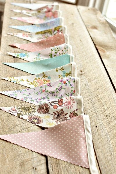 Beautiful Wedding Bunting Ideas for your Big Day