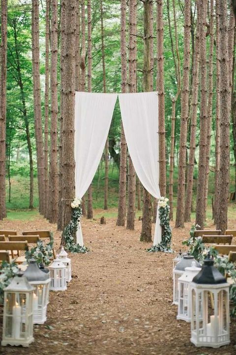 Enchanting Summer Woodland Wedding Ideas to Inspire
