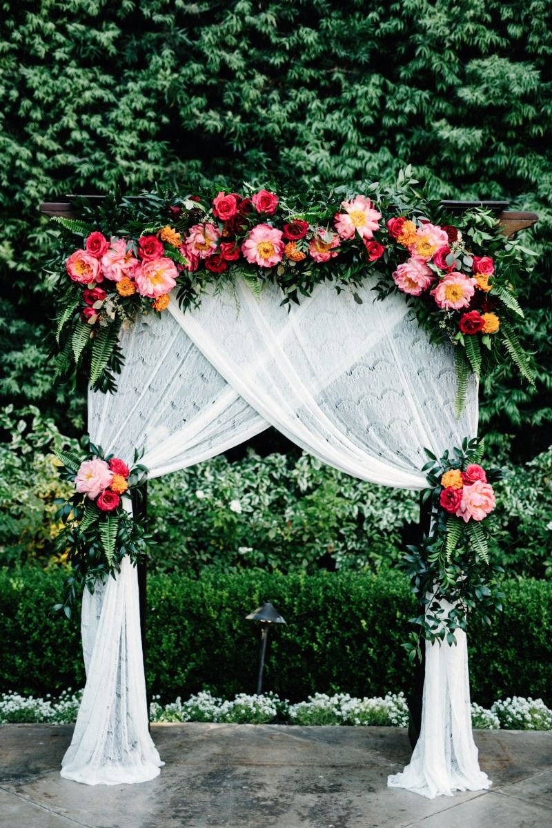Floral Wedding Backdrop Ideas for 2019