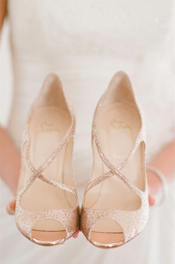 35 Gorgeous Pairs Of Rose Gold Wedding Shoes To Try Mrs To Be