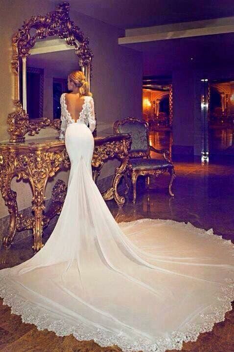 fabulous fishtail wedding dresses