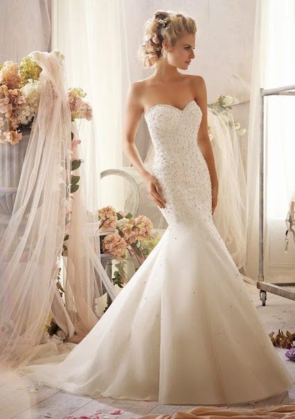 fabulous fishtail wedding dresses