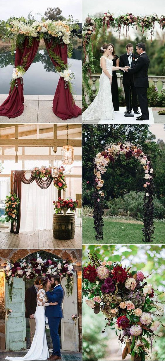 Burgundy-Wedding-Color-Theme-Ideas-To-Try