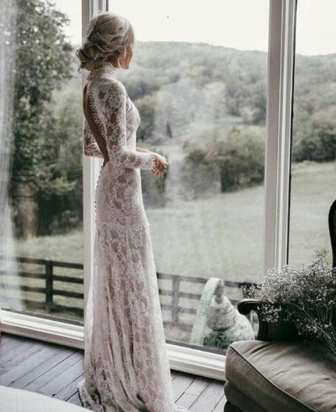 fall wedding dresses with sleeves