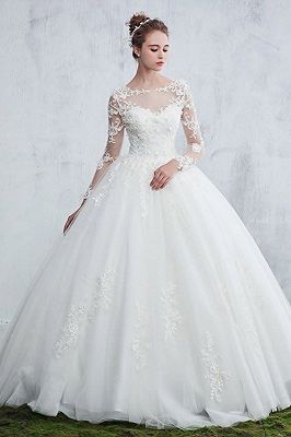 Tempting Wedding Dresses with Long Sleeves