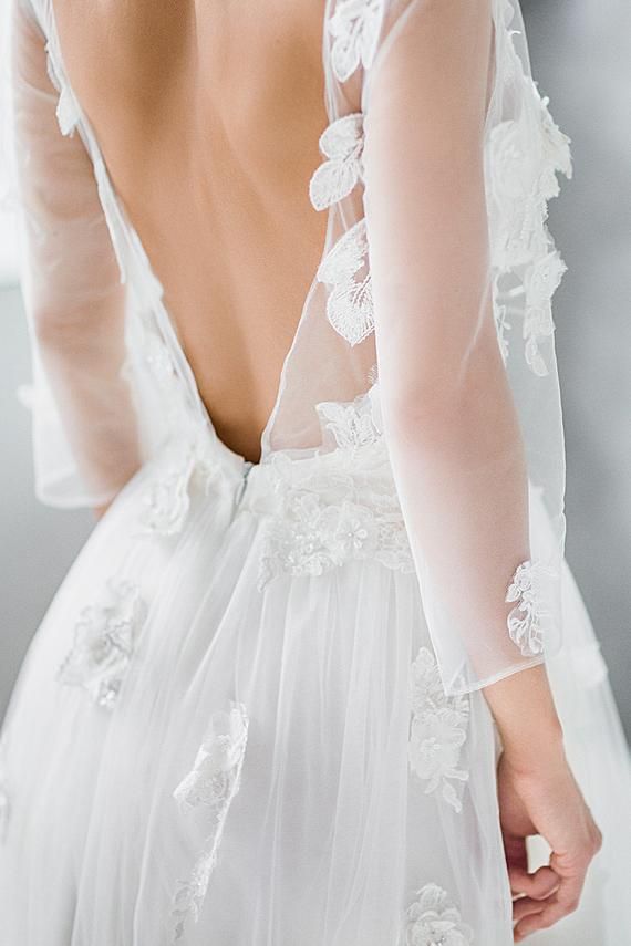 Tempting Wedding Dresses with Long Sleeves