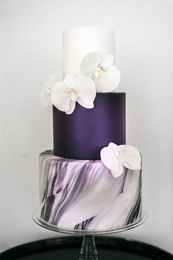 Marble Wedding Cakes to Blow Your Mind Away
