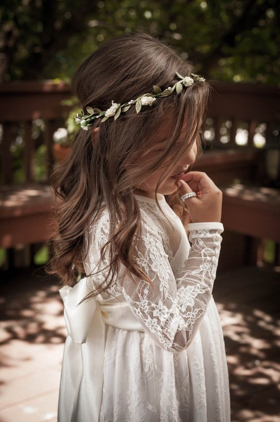 Cute Rustic Flower Girl Dresses