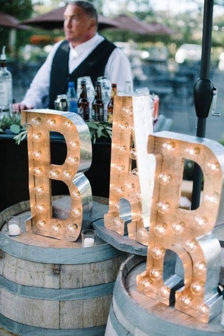 Fun and Creative Wedding Bar Ideas