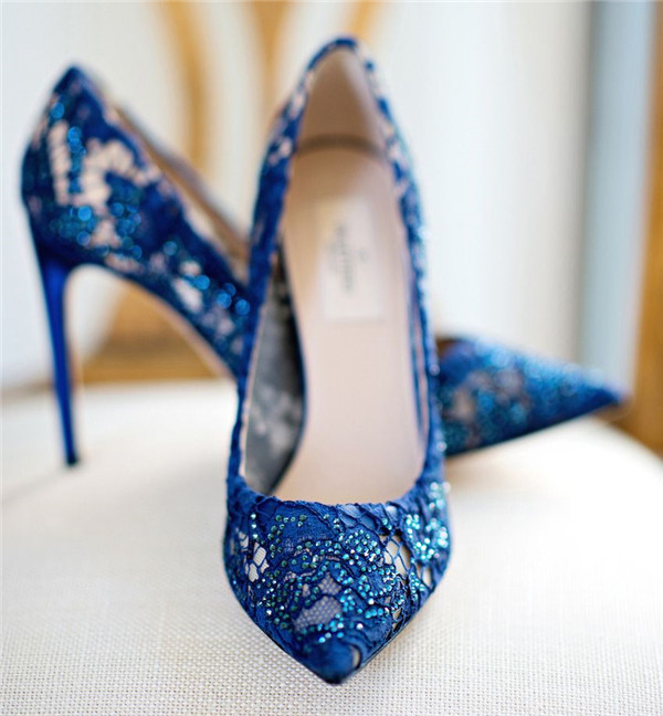 Best Blue Wedding Shoes for Your Something Blue