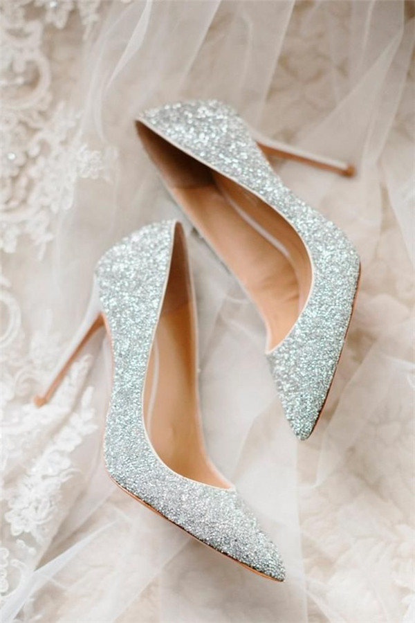 27 Sparkly Wedding Shoes Perfect for 