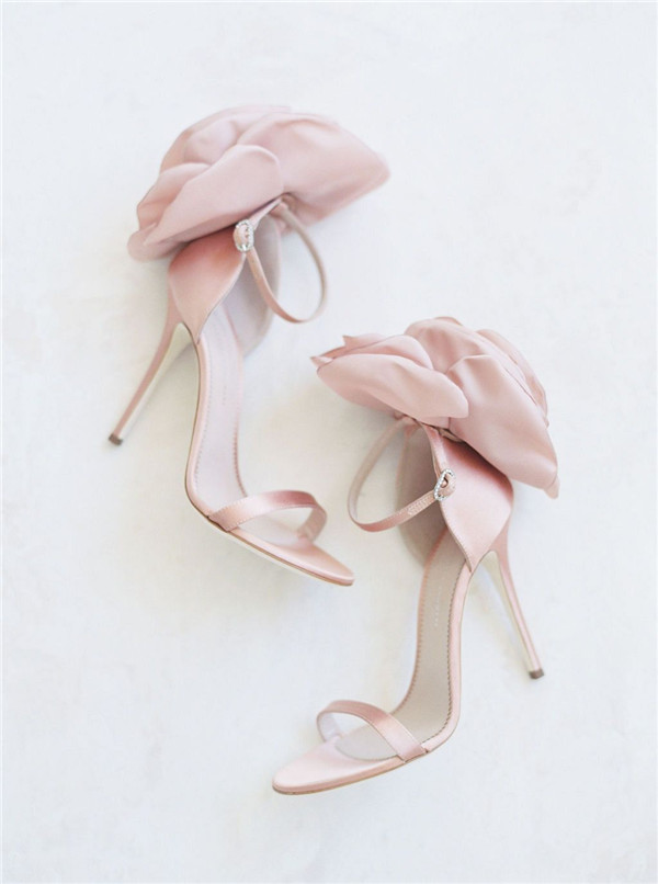 pairs of pink wedding shoes for your big day